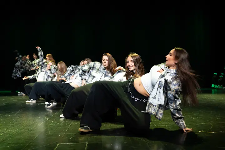 Tancerze na scenie podczas gali B.O.S.S. w Nowym Targu 2026