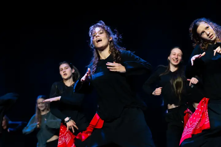 Tancerze na scenie podczas gali B.O.S.S. w Nowym Targu 2026
